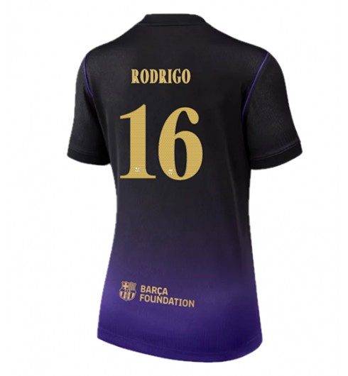 Barcelona Rodri Hernandez #16 Vieraspaita Naisten 2026-27 Lyhythihainen Barcelona Rodri Hernandez #16 Vieraspaita Naisten 2026-27 Lyhythihainen